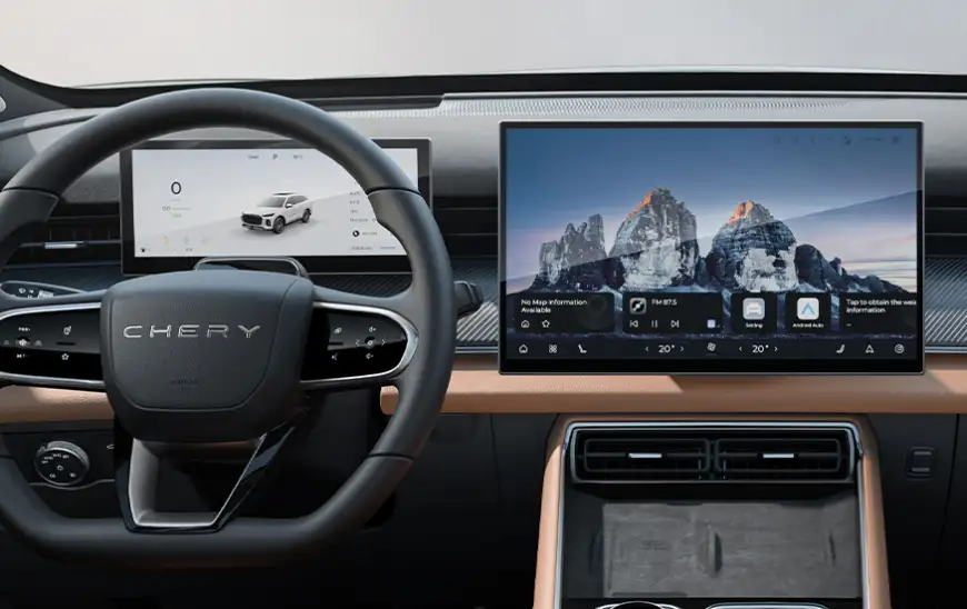 Tiggo-9-Chery-Romania-CSH-PHEV-ecran-navigatie-15.6-inch-2.5k-HD